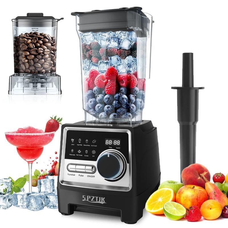 Unleash Your Culinary Creativity with the Professional Food Processor Blender - 2400W Powerhouse for Smoothies, Ice, and More!