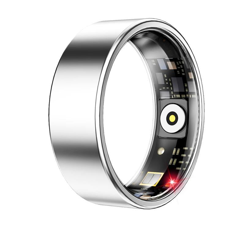 Revolutionize Your Health with the KOEPOVK Smart Ring: 24/7 Heart Rate & Sleep Monitoring, Waterproof Design, and Sleek Metal Style for All Sports