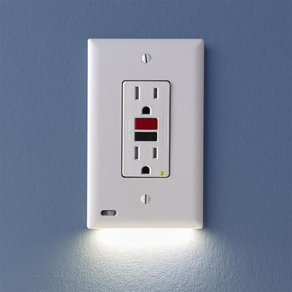 Illuminate Your Space: GuideLight Plus Automatic On/Off Pathway and Accent Lighting Outlet Cover
