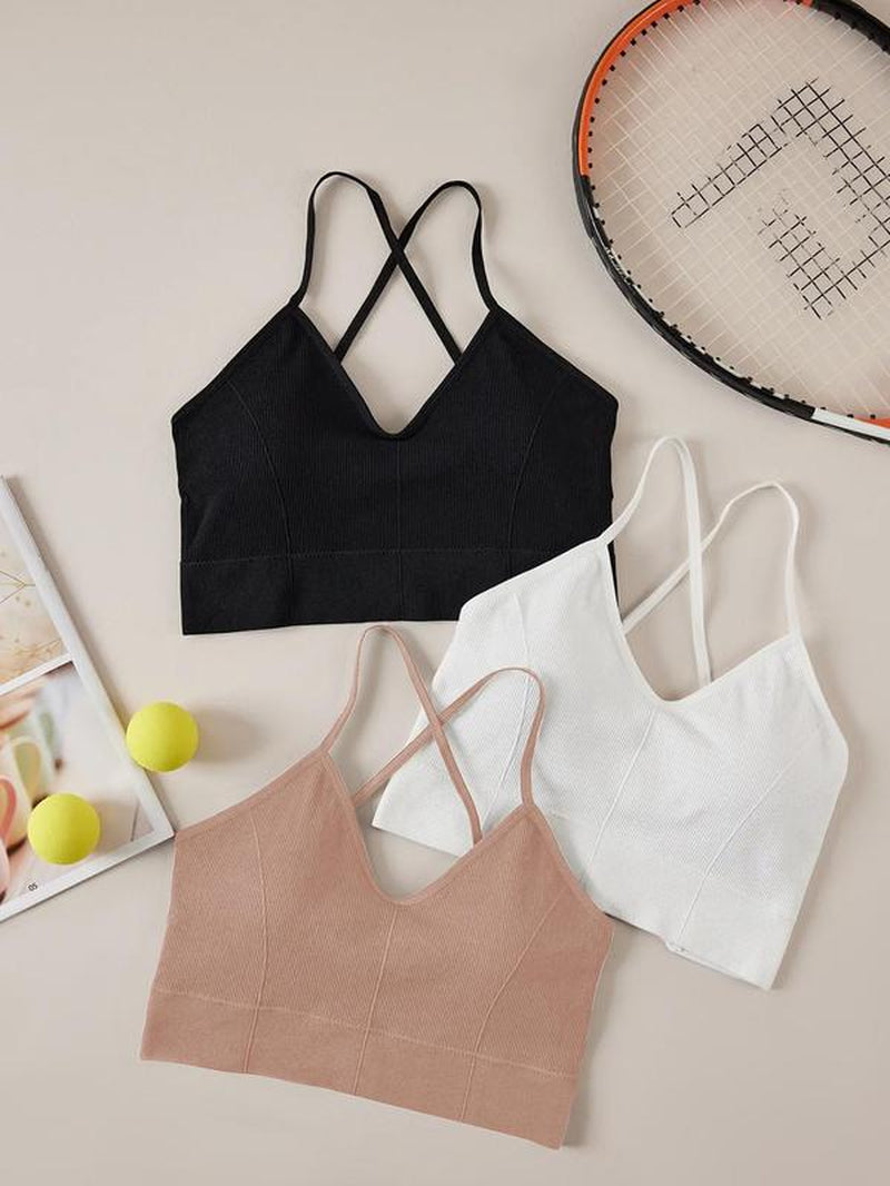 Elevate Your Workout with Our Women's Criss Cross Backless Sports Bras - Perfect for Yoga, Gym, and Everyday Activewear!