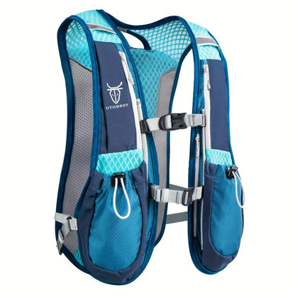 Lightweight Outdoor Running Vest Hydration Pack - Breathable and Foldable Backpack for Active Adventures