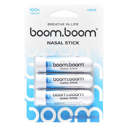 BoomBoom Nasal Stick: Elevate Your Breathing Experience with Powerful Essential Oils | Featured on Shark Tank | Refreshing Vapor Flow Technology