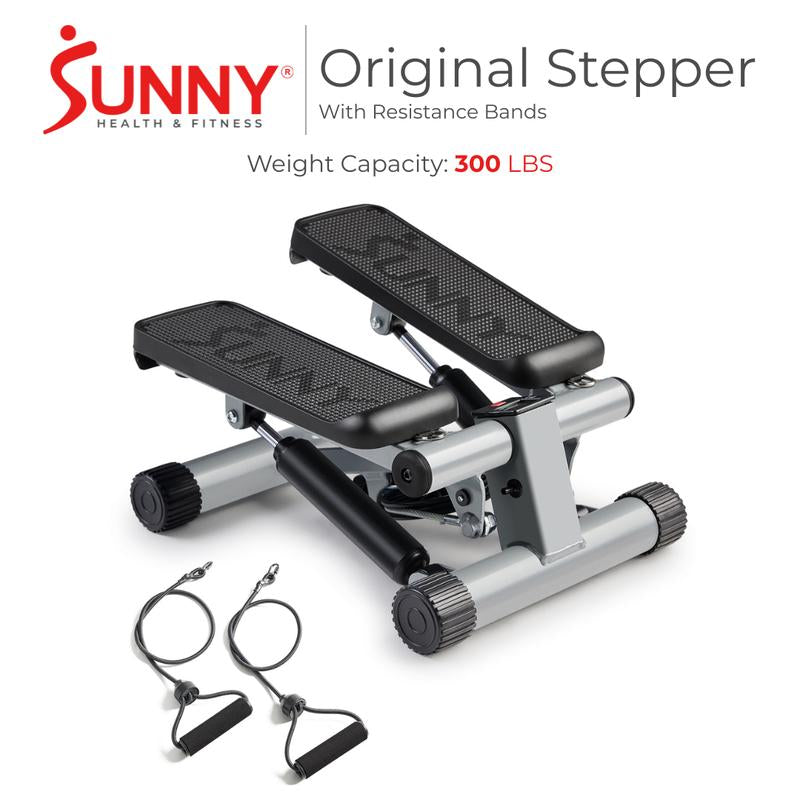Transform Your Home Workouts with the Sunny Health & Fitness Mini Stepper - Compact, Quiet, and Built for Full-Body Cardio!