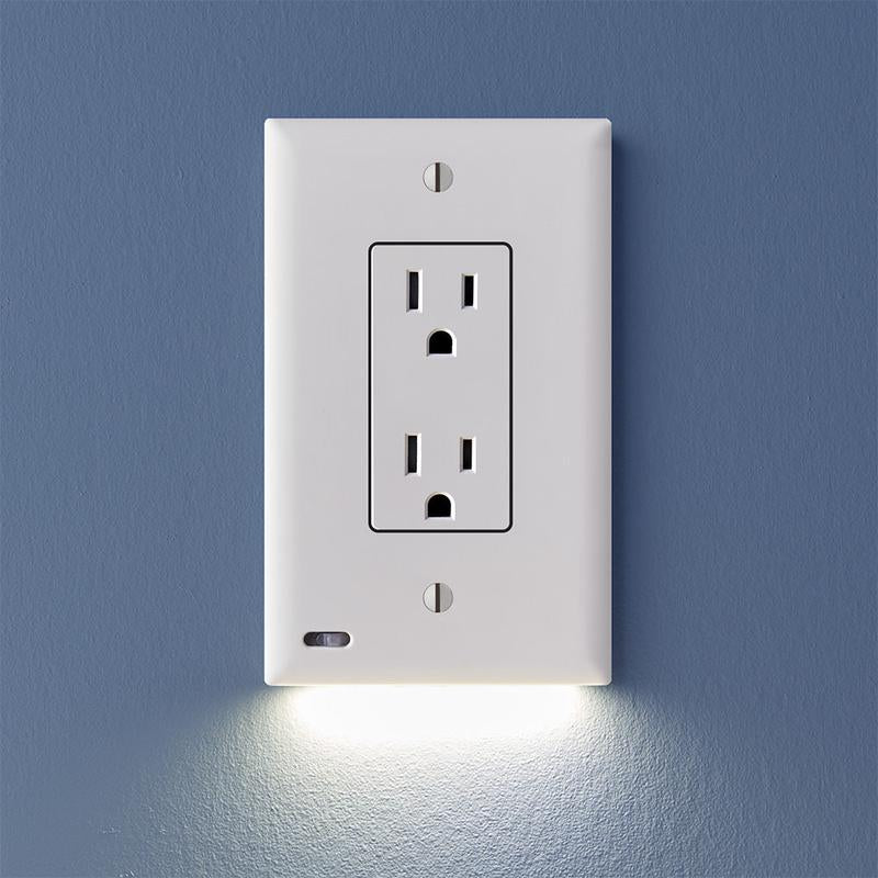 Illuminate Your Space: GuideLight Plus Automatic On/Off Pathway and Accent Lighting Outlet Cover