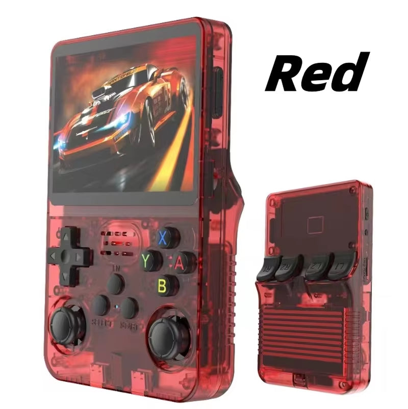 Experience Nostalgia with the ARKOS R36S Retro Handheld Video Game Console - 3.5 Inch IPS Screen, Linux System, and 15000+ Retro Games!