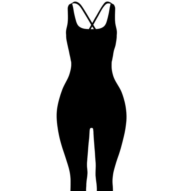 Elevate Your Workout with AUROLA Women's Seamless Strappy Jumpsuit - Perfect for Yoga and Gym Sessions!