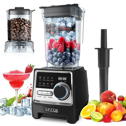 Unleash Your Culinary Creativity with the Professional Food Processor Blender - 2400W Powerhouse for Smoothies, Ice, and More!