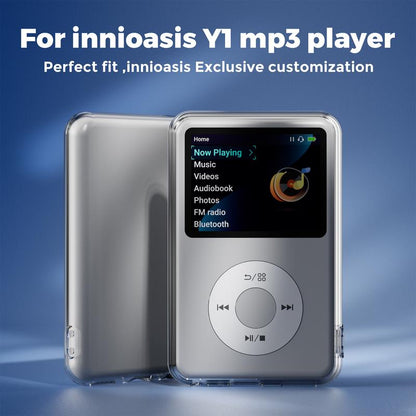 Premium Clear Shockproof Case for Innioasis Y1 Mp3 Player - Preserve Original Texture & Style with Easy Installation