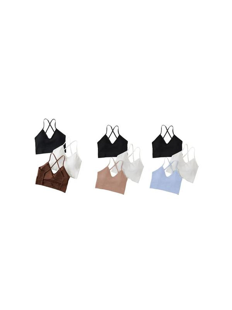 Elevate Your Workout with Our Women's Criss Cross Backless Sports Bras - Perfect for Yoga, Gym, and Everyday Activewear!