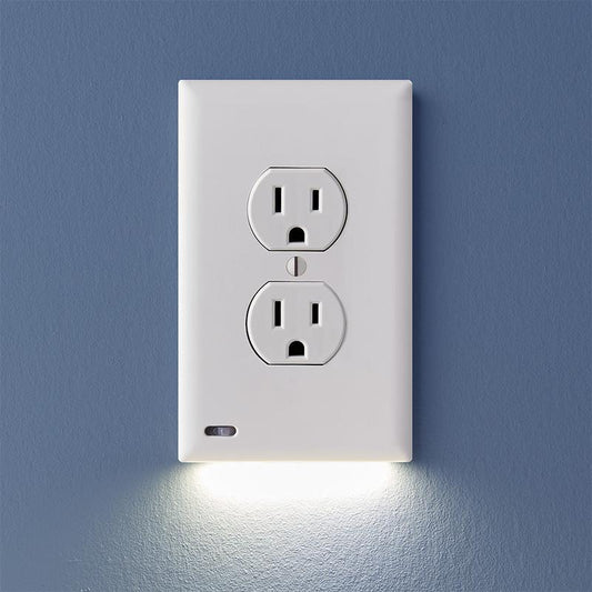 Illuminate Your Space: GuideLight Plus Automatic On/Off Pathway and Accent Lighting Outlet Cover