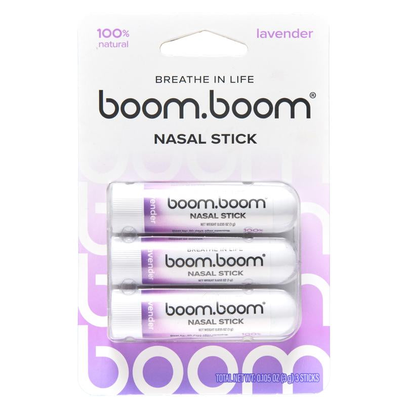 BoomBoom Nasal Stick: Elevate Your Breathing Experience with Powerful Essential Oils | Featured on Shark Tank | Refreshing Vapor Flow Technology