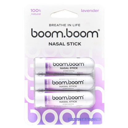 BoomBoom Nasal Stick: Elevate Your Breathing Experience with Powerful Essential Oils | Featured on Shark Tank | Refreshing Vapor Flow Technology