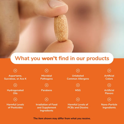 Boost Your Immune System with Non-Constipating Iron - 120 Veg Capsules of Essential Mineral Power