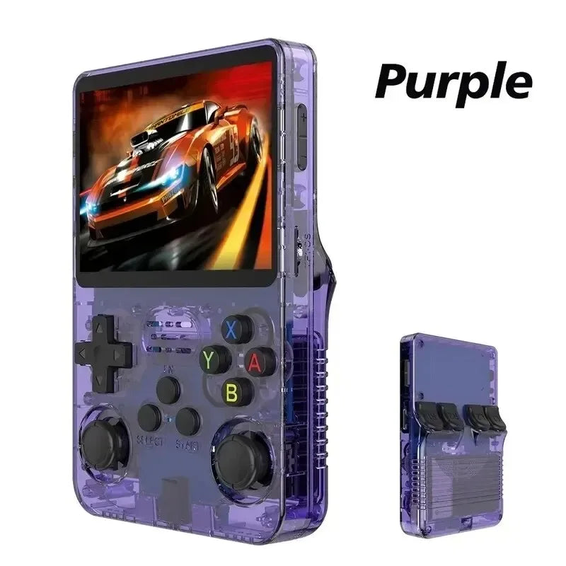 Experience Nostalgia with the ARKOS R36S Retro Handheld Video Game Console - 3.5 Inch IPS Screen, Linux System, and 15000+ Retro Games!