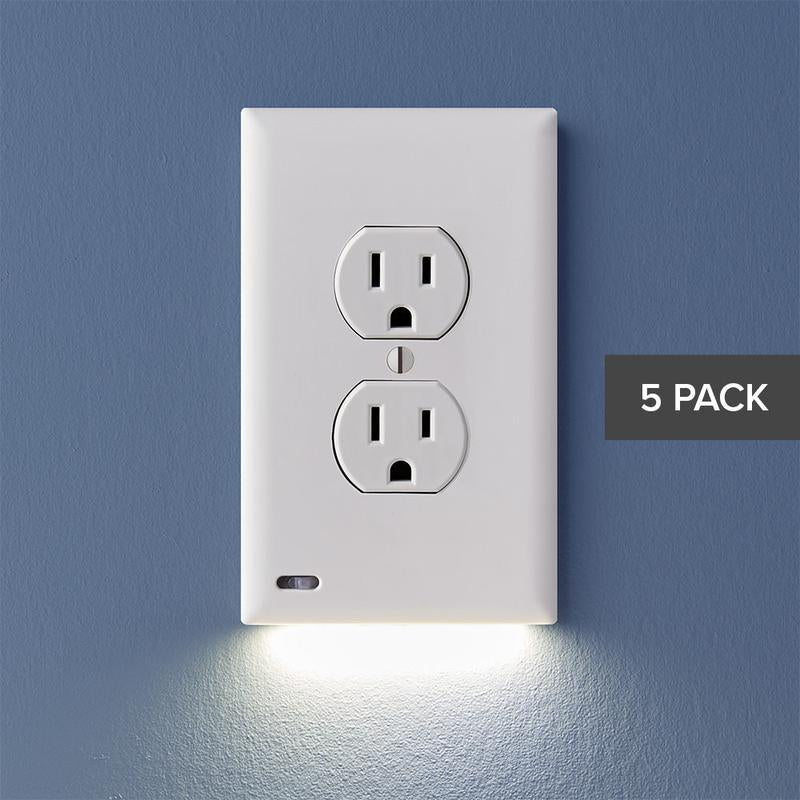Illuminate Your Space: GuideLight Plus Automatic On/Off Pathway and Accent Lighting Outlet Cover