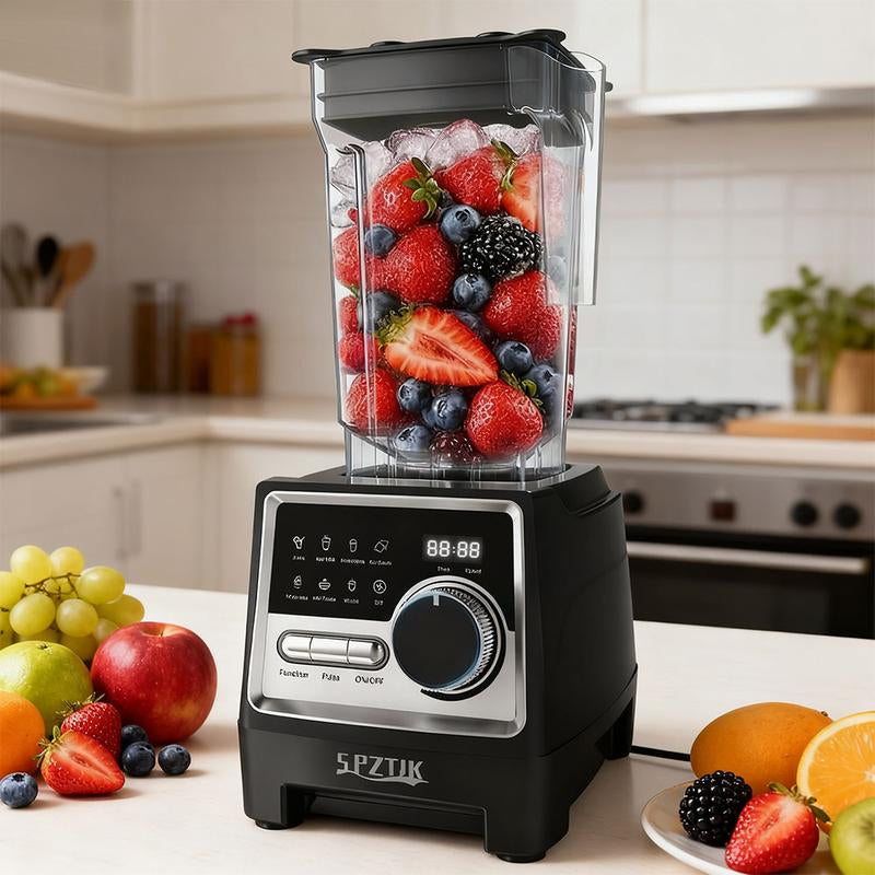 Unleash Your Culinary Creativity with the Professional Food Processor Blender - 2400W Powerhouse for Smoothies, Ice, and More!