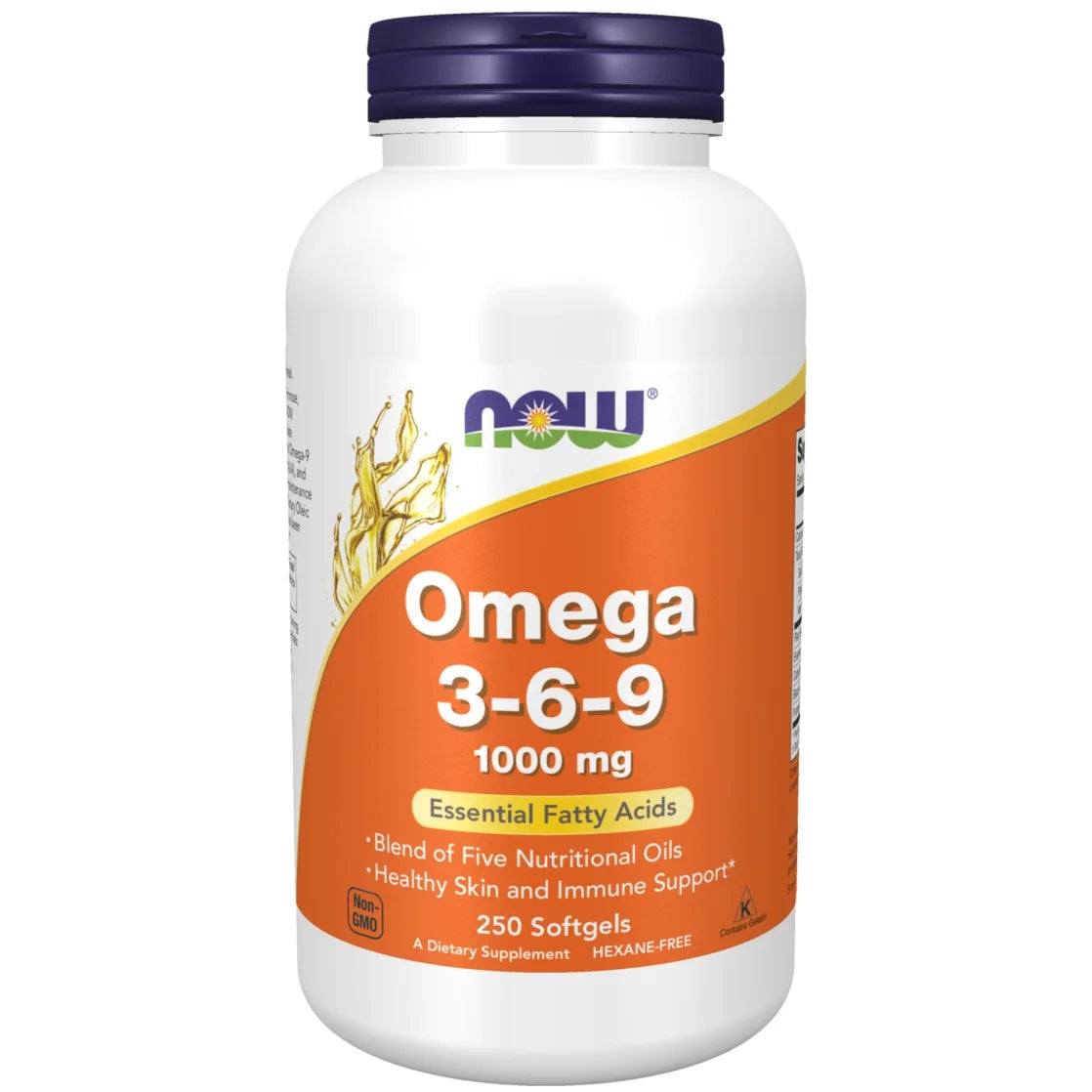 Unlock Your Health with Omega 3-6-9 1000 Mg: A Powerful Blend of Essential Oils for Heart and Immune Support - 250 Softgels
