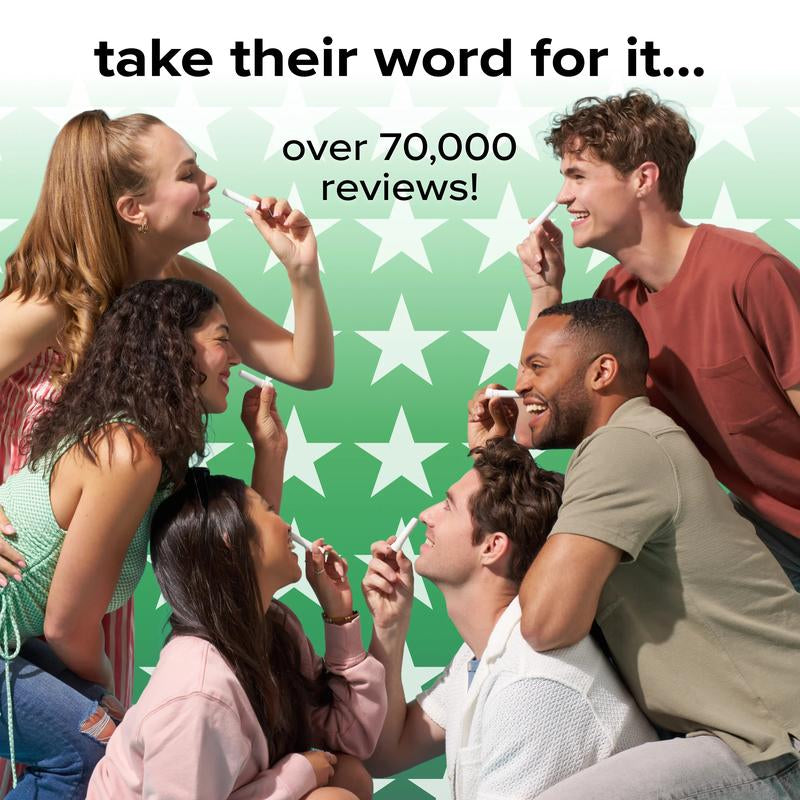 BoomBoom Nasal Stick: Elevate Your Breathing Experience with Powerful Essential Oils | Featured on Shark Tank | Refreshing Vapor Flow Technology