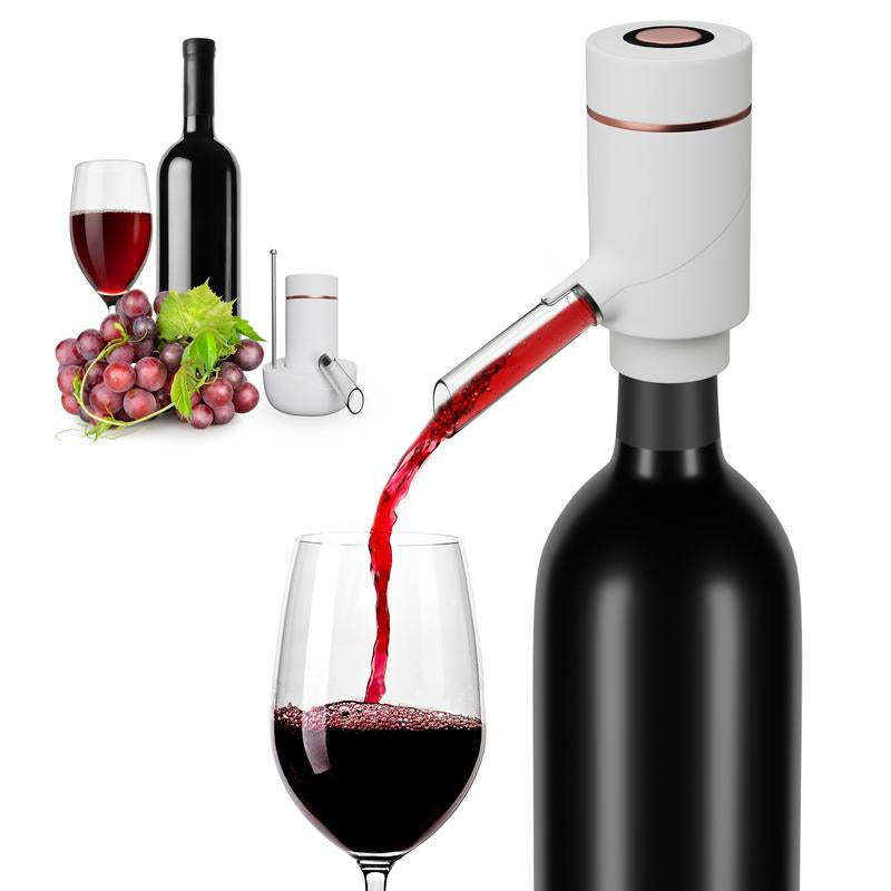 Elevate Your Wine Experience with the Electric Drink Dispenser & Red Vino Aerator - Effortlessly Pumps and Aerates Your Favorite Bottles